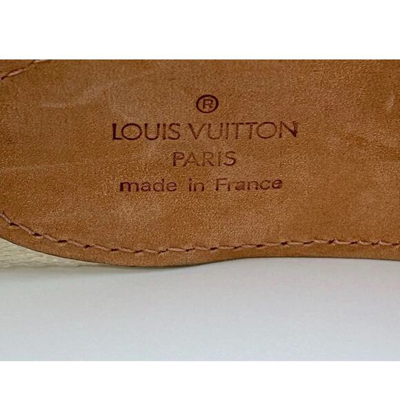 LOUIS VUITTON Louis Vuitton Ship Buckle Belt rare item - Picture 2 of 12